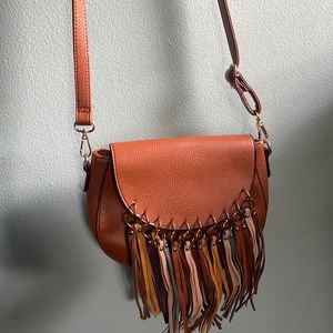 Very cute Unique brown crossbody bad for women